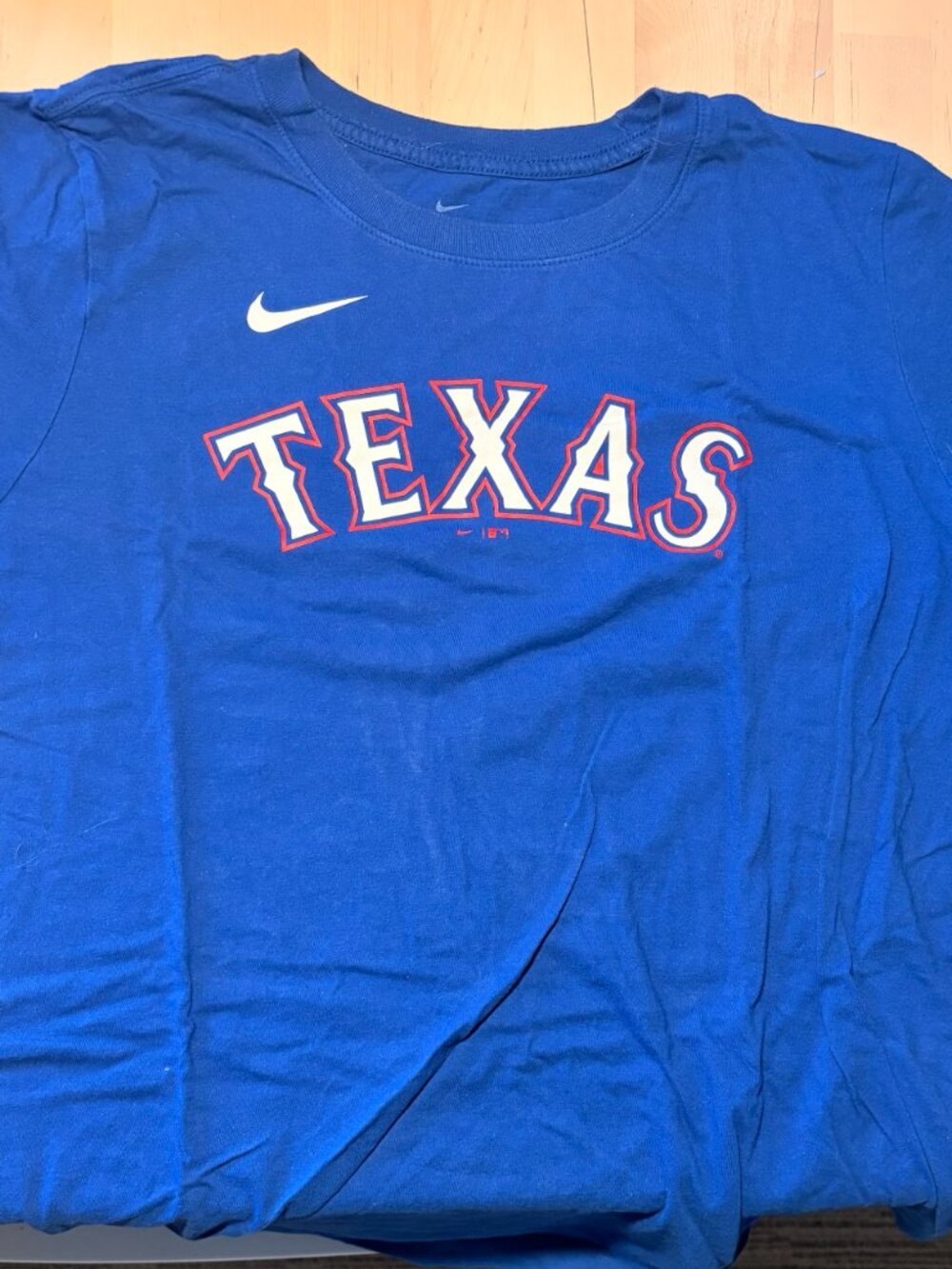 Nike Texas Rangers Adolis García #53 Women's Jersey Tee Large